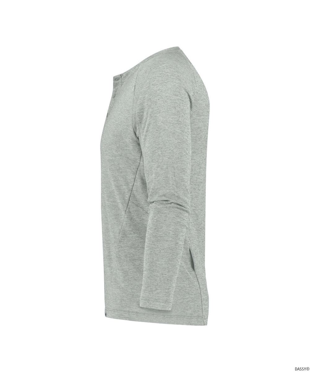 DASSY-Henley SERENGETI, 163 g/m², miragegrau