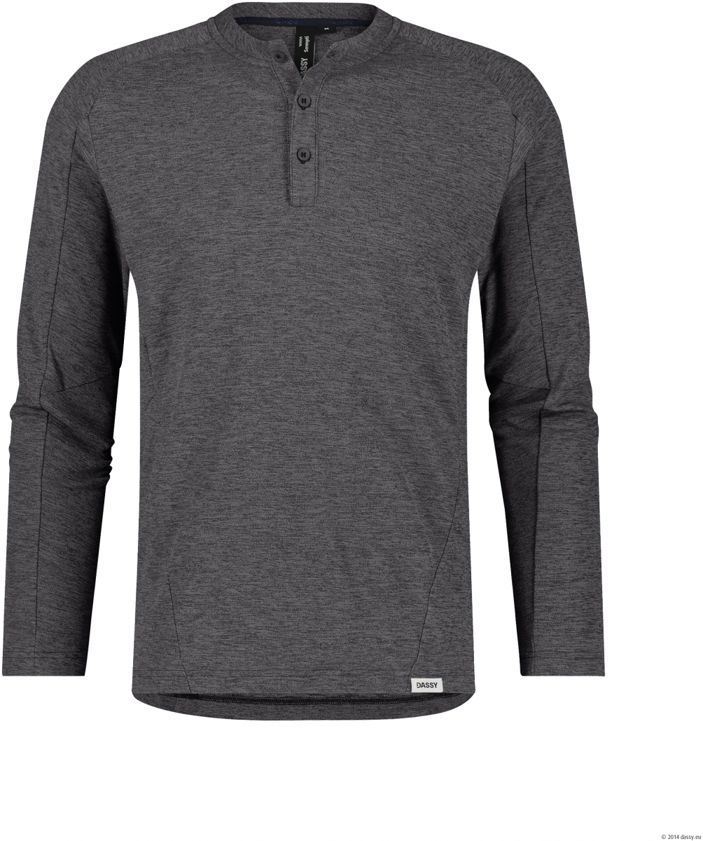 DASSY-Henley SERENGETI, 163 g/m², anthrazitgrau