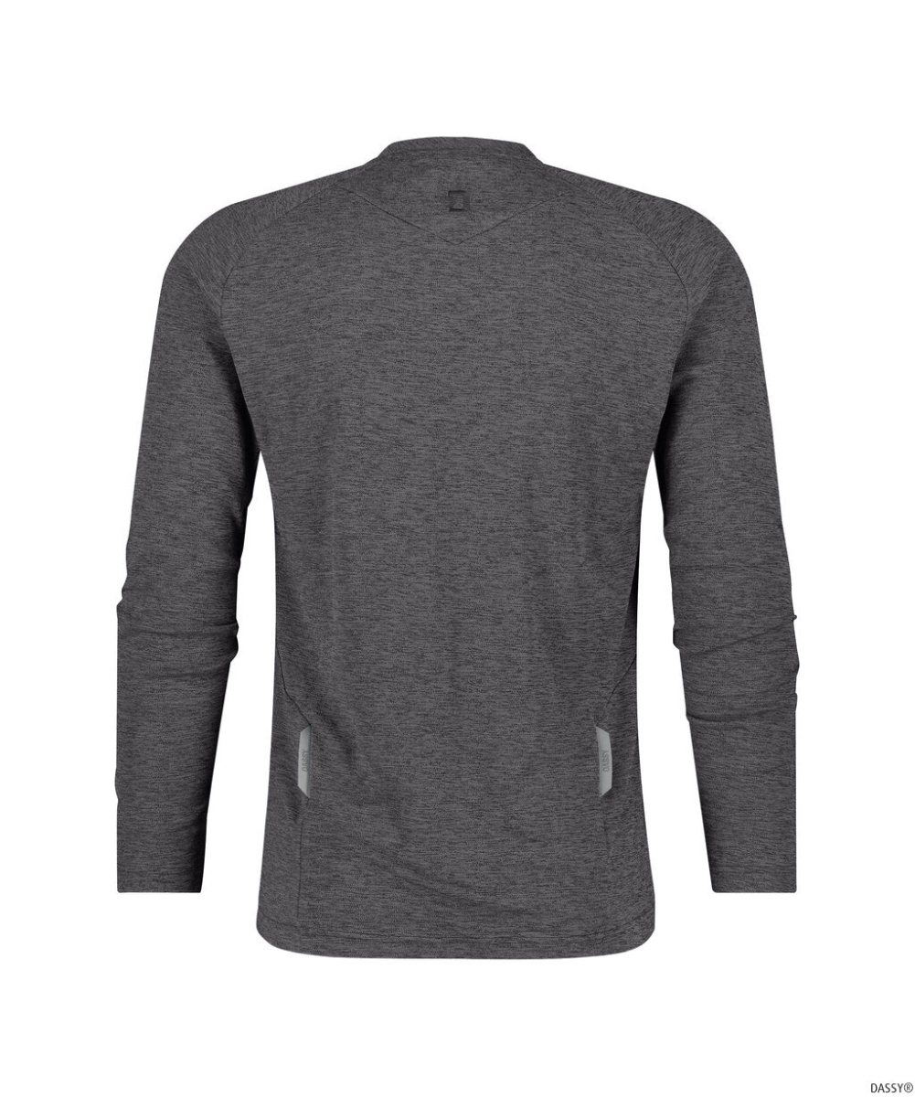 DASSY-Henley SERENGETI, 163 g/m², anthrazitgrau