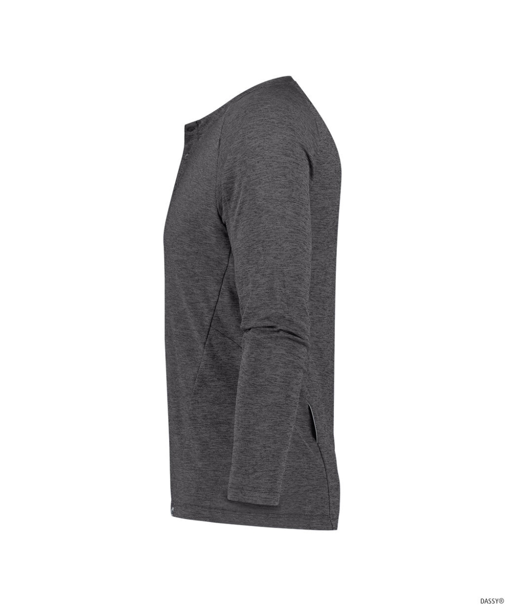 DASSY-Henley SERENGETI, 163 g/m², anthrazitgrau