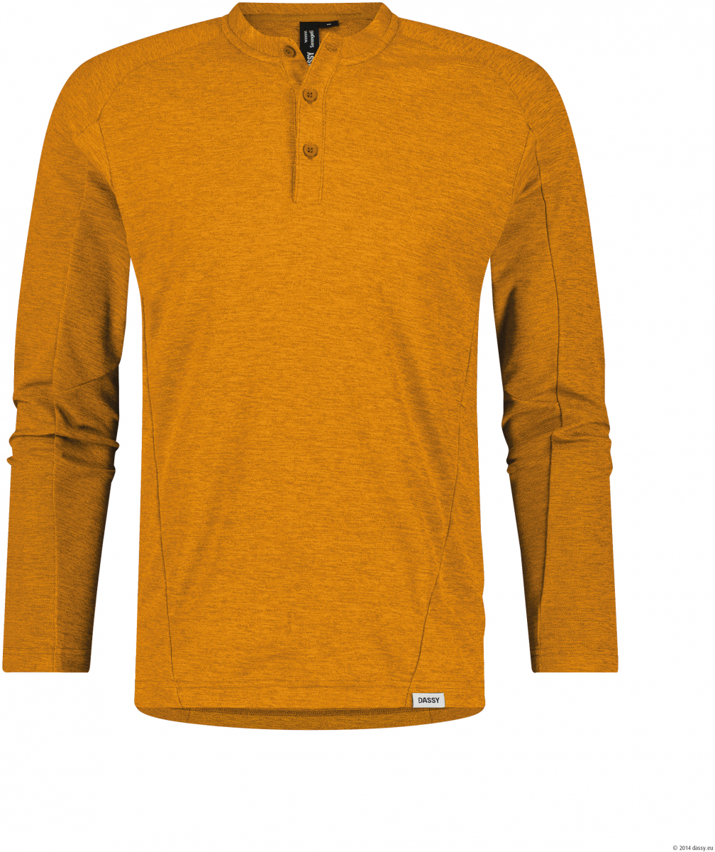 DASSY-Henley SERENGETI, 163 g/m², sonnenblumengelb