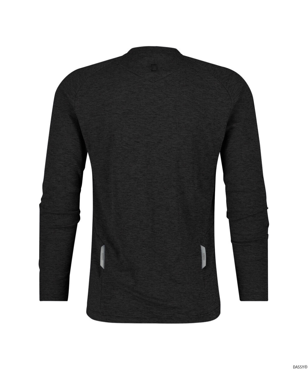 DASSY-Henley SERENGETI, 163 g/m², schwarz
