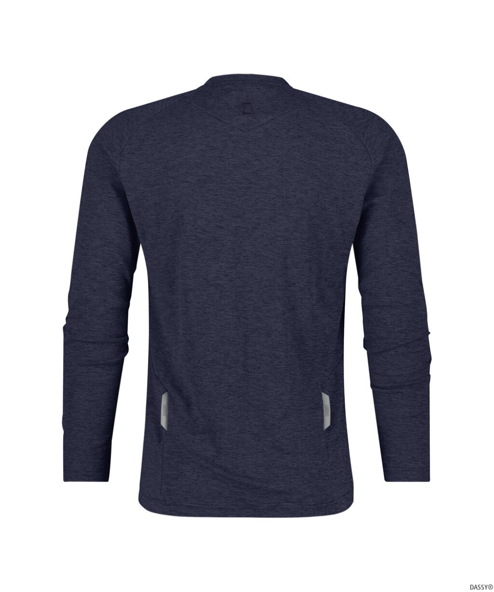 DASSY-Henley SERENGETI, 163 g/m², nachtblau