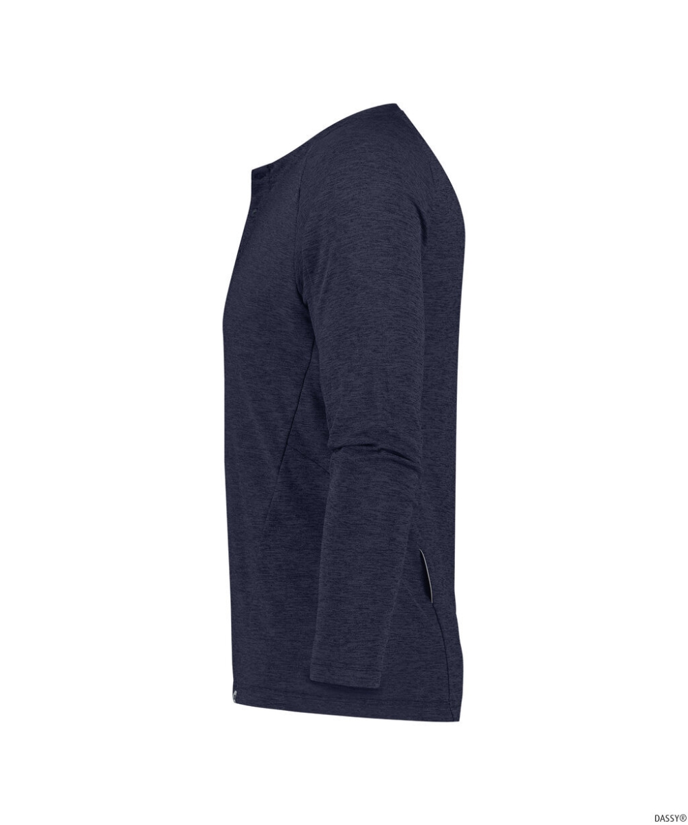DASSY-Henley SERENGETI, 163 g/m², nachtblau