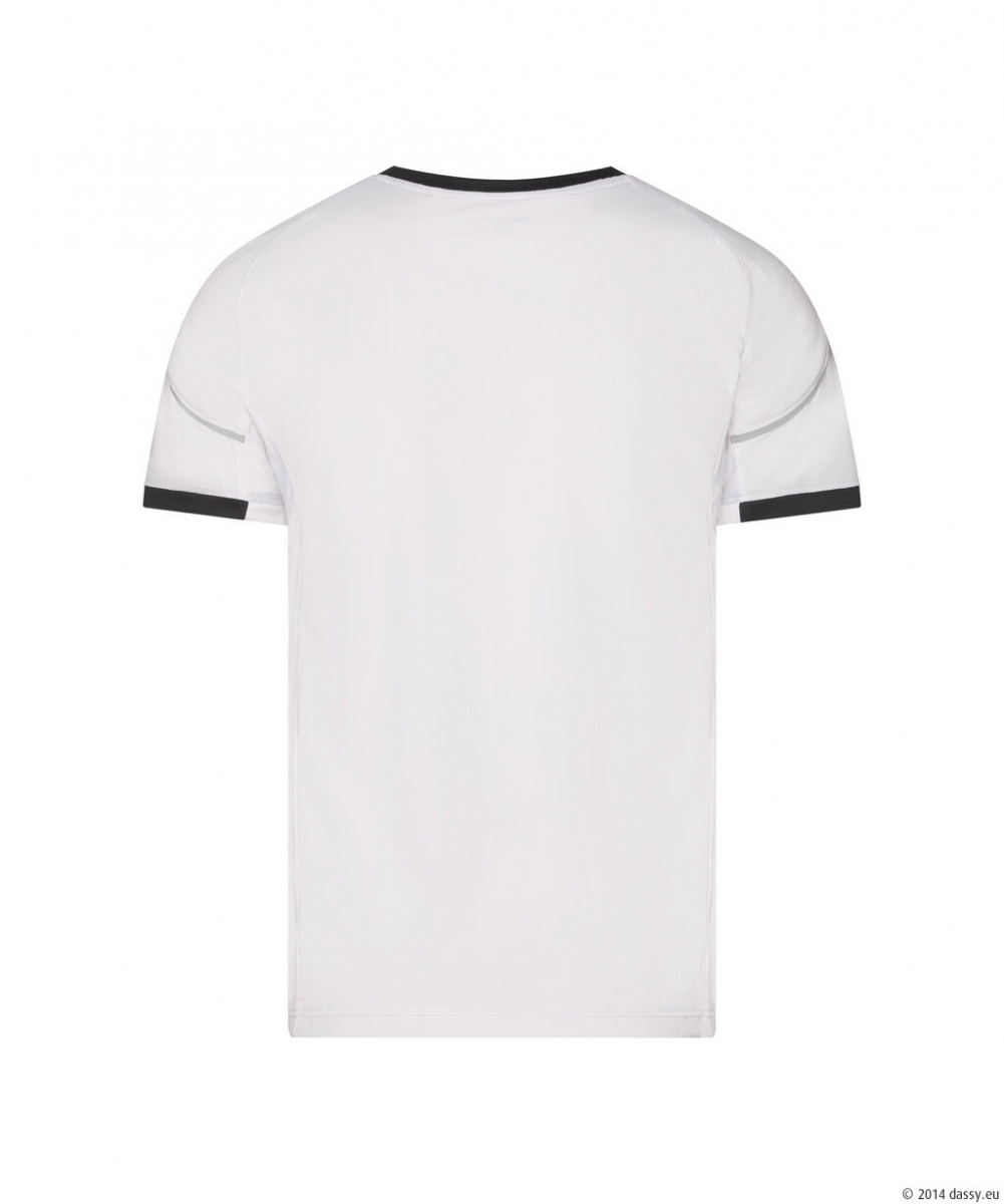 DASSY® Nexus Next T-shirt, weiß/anthrazitgrau