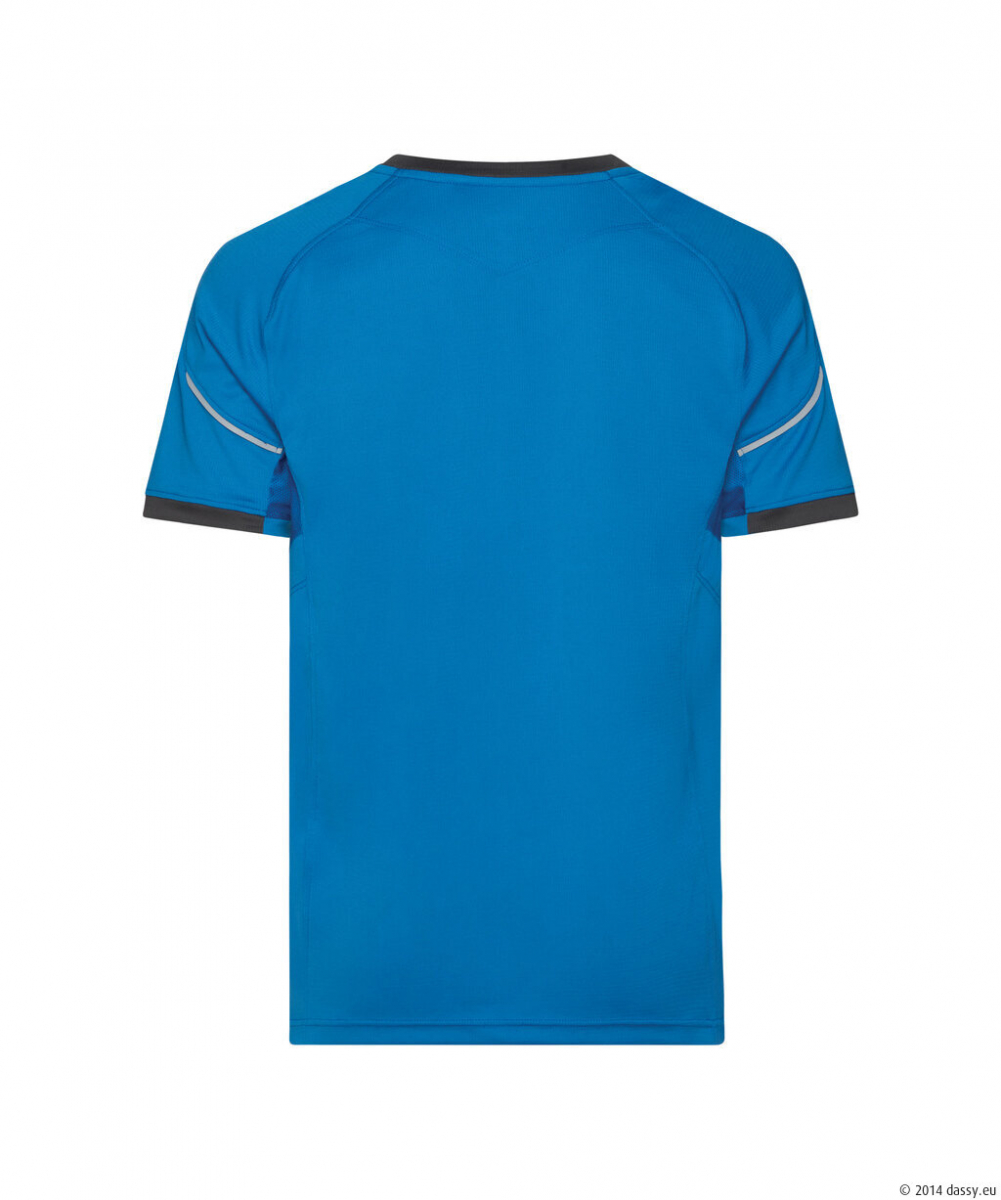 DASSY® Nexus Next T-shirt, azurblau/anthrazitgrau