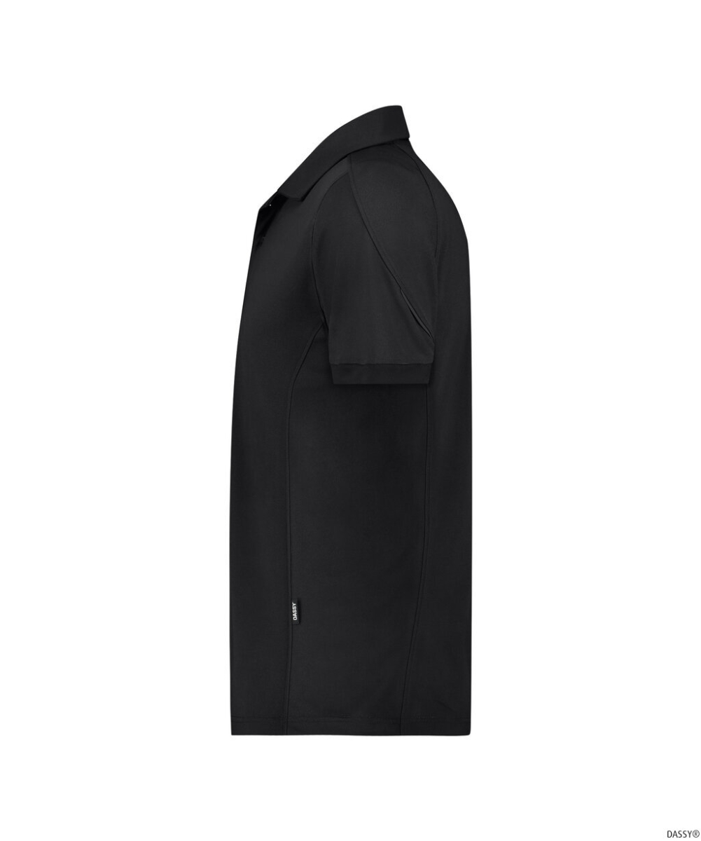 DASSY-Poloshirt TRAXION NEXT, 215 g/m², schwarz