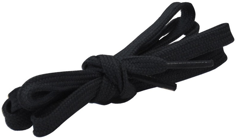 DASSY-Footwear, Schnürsenkel LEOS, 120 cm, VE= 5 Paar, schwarz