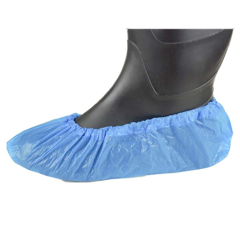 FITZNER-Hygiene, Einweg-CPE-Überziehschuhe, blau, VE = 1 Karton á 20 Pkg. (2000 Stk.)