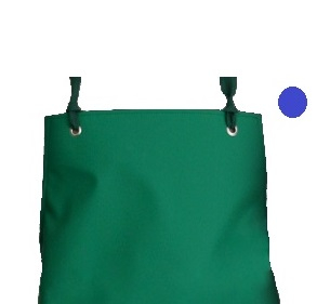 SCHLACHTHAUSFREUND-Workwear, Ledotex EL-90-Schürze, 1403, blau, VE = 5