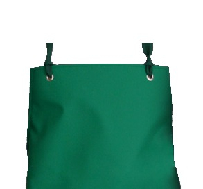 SCHLACHTHAUSFREUND-Workwear, Ledotex EL-90-Schürze, 1404, grün, VE = 5