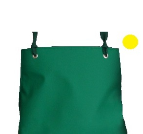 SCHLACHTHAUSFREUND-Workwear, Ledotex EL-90-Schürze, 1410, gelb, VE = 5