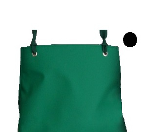 SCHLACHTHAUSFREUND-Workwear, Ledotex EL-70-Schürze, 1414, schwarz, VE = 5
