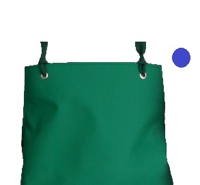 SCHLACHTHAUSFREUND-Workwear, Ledotex EL-70-Schürze, 1417, blau, VE = 5