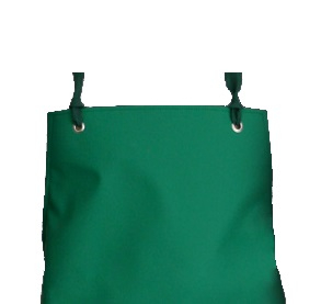 SCHLACHTHAUSFREUND-Workwear, Ledotex EL-70-Schürze, 1417, grün, VE = 5