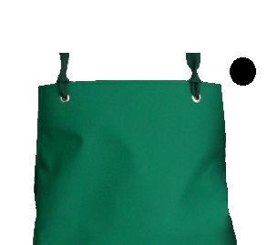 SCHLACHTHAUSFREUND-Workwear, Ledotex EL-70-Schürze, 1418, schwarz, VE = 5
