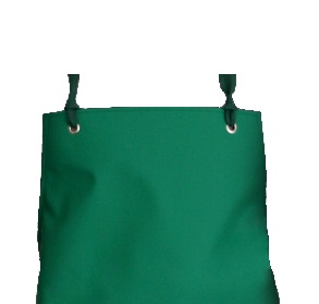 SCHLACHTHAUSFREUND-Workwear, Ledotex EL-70-Schürze, 1420, grün, VE = 5