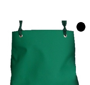 SCHLACHTHAUSFREUND-Workwear, Ledotex EL-70-Schürze, 1420, schwarz, VE = 5