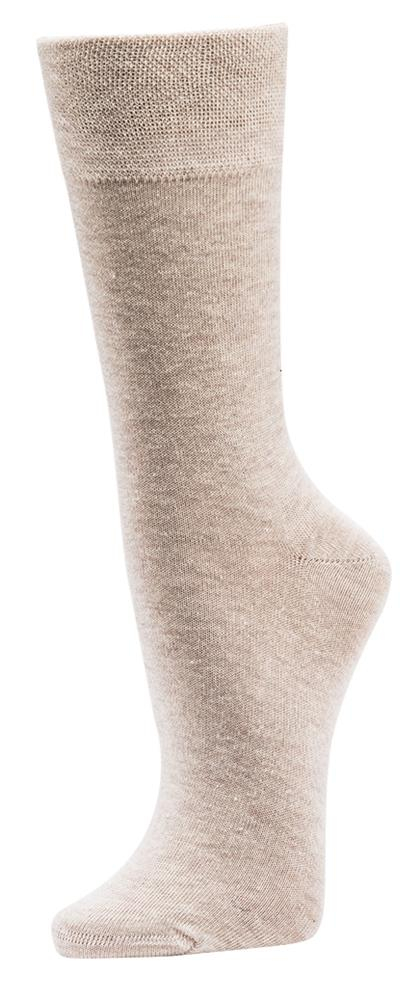 WOWERAT-Wellness-Socken, 3er Pkg., naturmelange