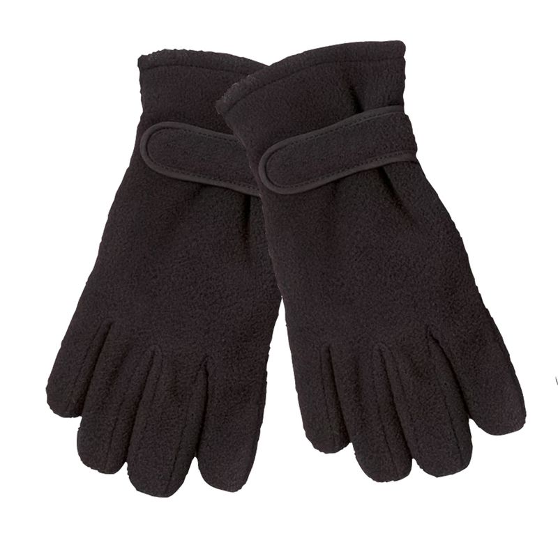 WOWERAT-Workwear, Fleece-Thermo-Handschuhe, schwarz