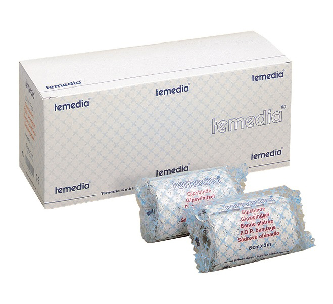 Holthaus Medical, Erste-Hilfe, Temedia-SPEZIAL Gipsbinde , 10 cm x 2 m