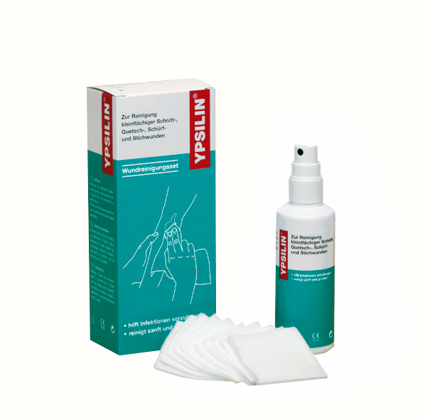 Holthaus Medical, Erste-Hilfe, YPSILIN® Wundreinigungsset , 10 Tücher