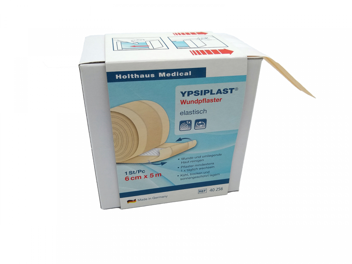 Holthaus Medical, Erste-Hilfe, YPSIPLAST Wundpflaster , 8 cm x 1 m