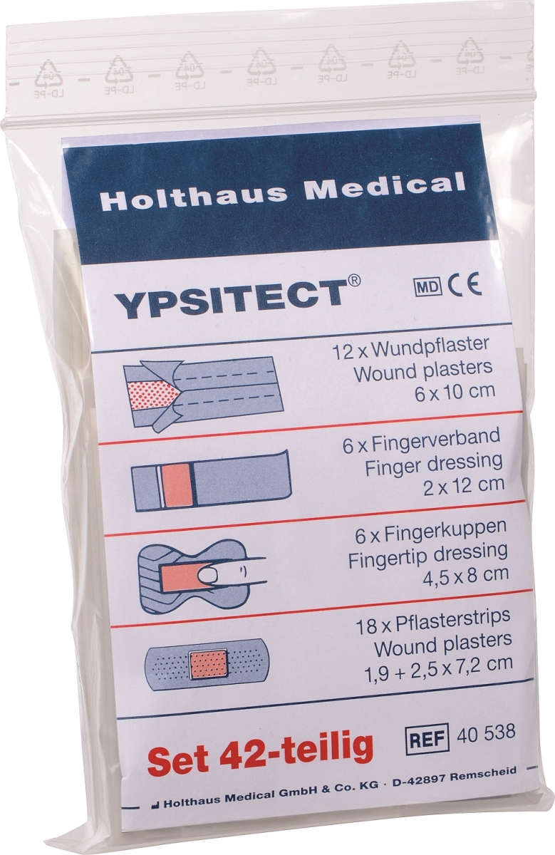 Holthaus Medical, Erste-Hilfe, YPSITECT Pflasterset