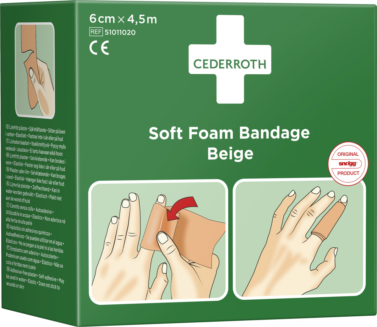 Holthaus Medical, Erste-Hilfe, Pflasterspender SOFT NEXT, 6 cm x 4,5 m