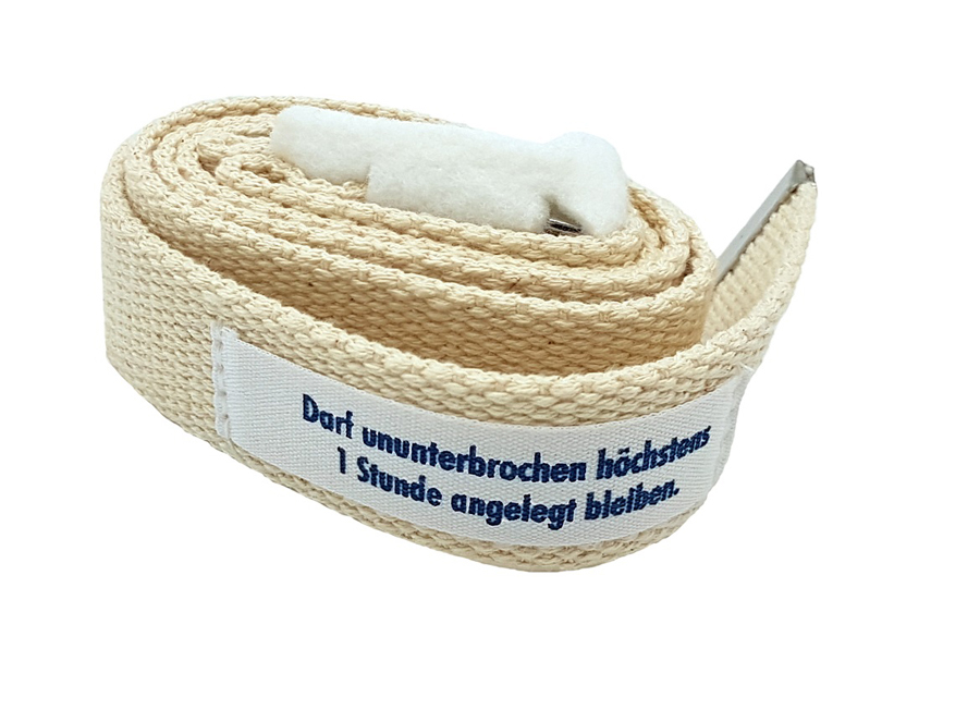 Holthaus Medical, Erste-Hilfe, Schlagaderabbinder, 2,5 x 80 cm