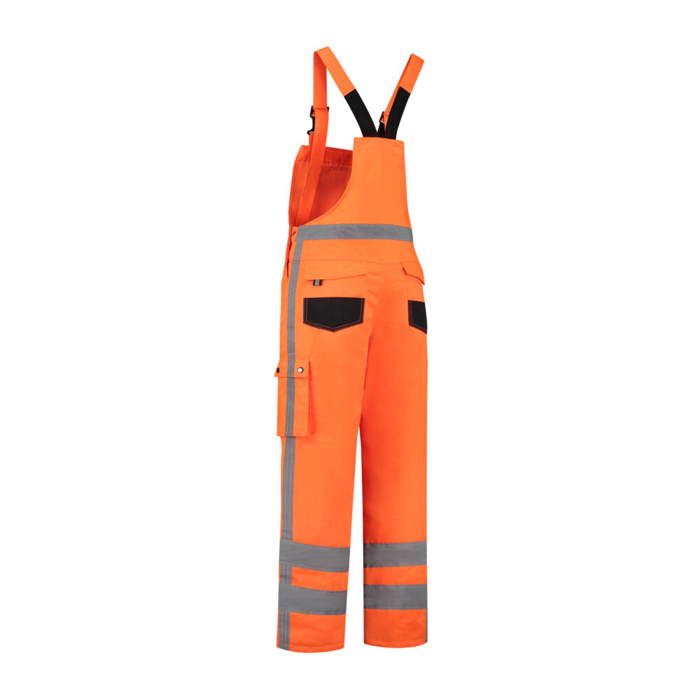 Warnschutz-Latzhose, 280g/m², leuchtorange