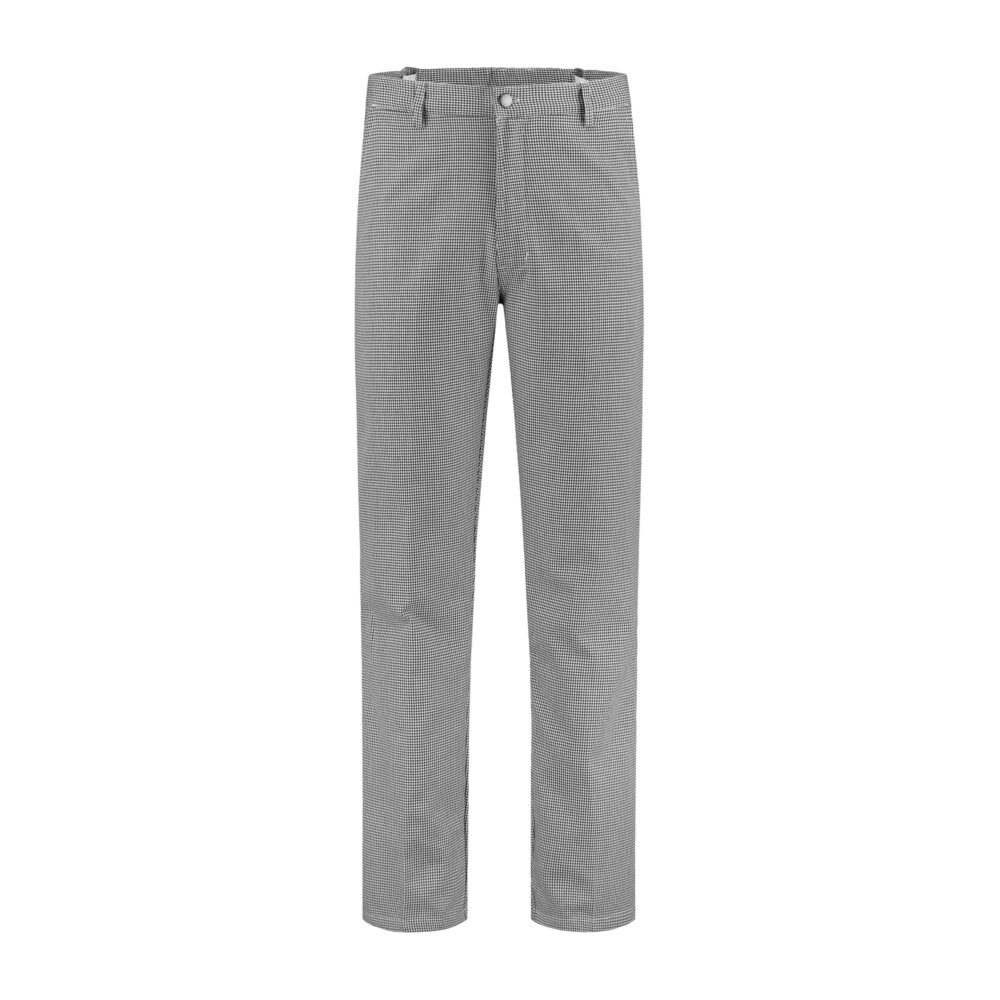 Koch-/Bäckerhose, 220g/m², schwarz/blau