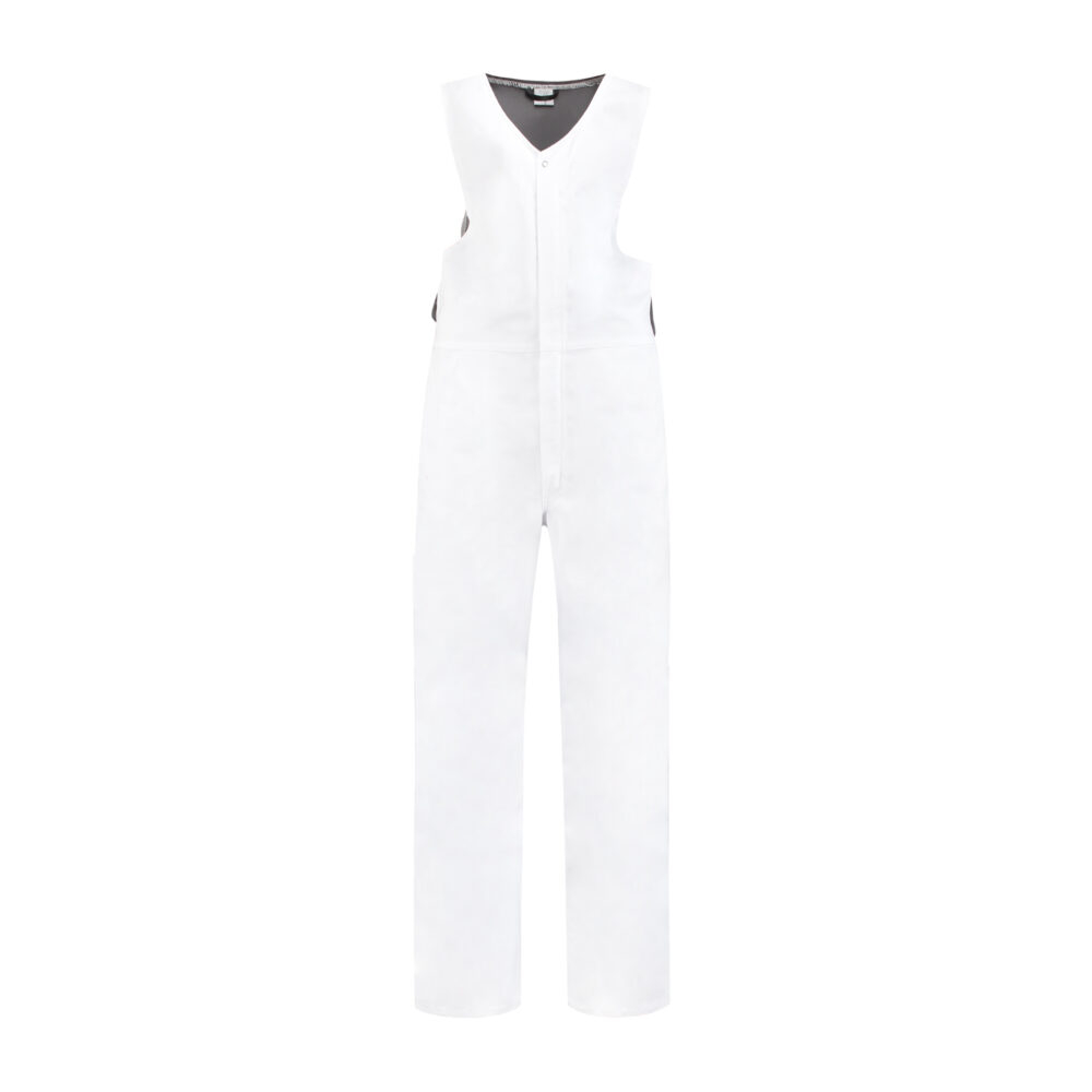 Hygiene Westenoverall Polyester/Baumwolle, 260g/m², weiß