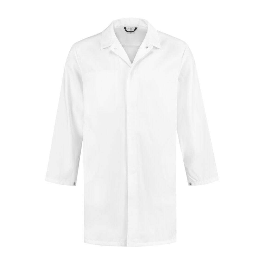 Hygiene Kittel Polyester/Baumwolle, 260g/m², white