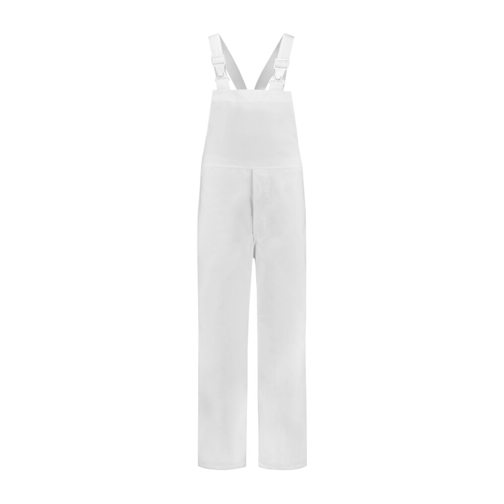 Hygiene Latzhose Polyester/Baumwolle, 260g/m², weiß