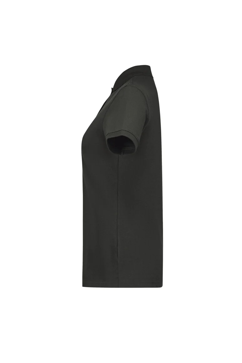 Label-Free Damen Poloshirt Heavy MIKRALINAR® ECO, karbongrau