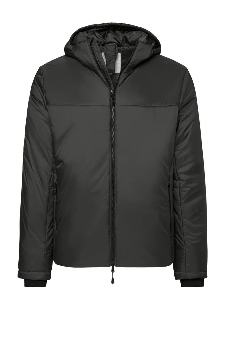 HAKRO Kapuzen-Thermo-Loftjacke, karbongrau