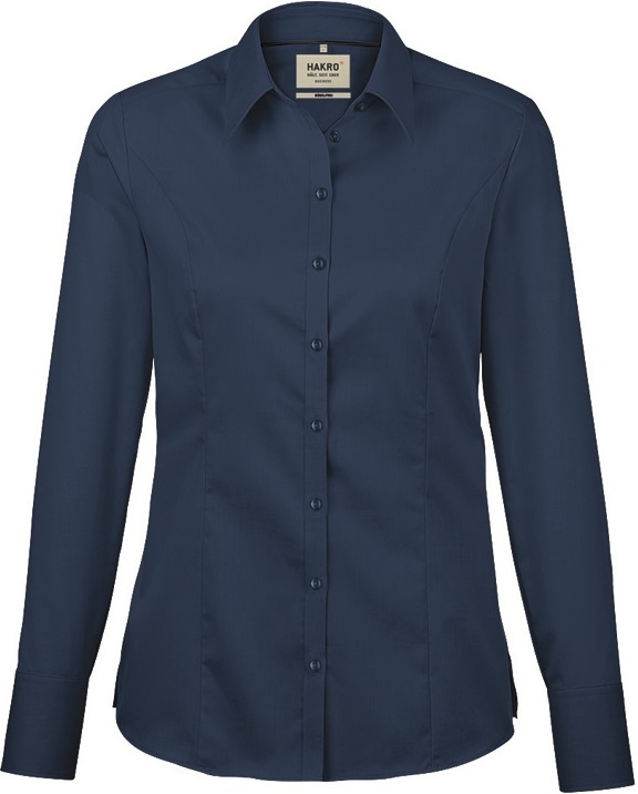 HAKRO-Workwear, Bluse, 1/1-Arm, Business, 120 g / m², marine