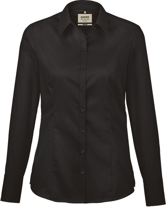HAKRO-Workwear, Bluse, 1/1-Arm, Business, 120 g / m², schwarz