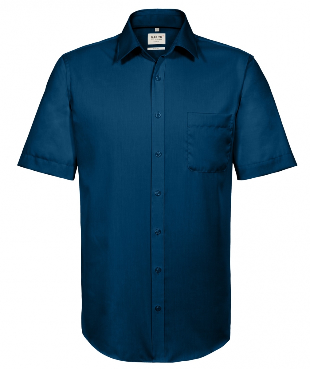 HAKRO-Workwear, Hemd, -Arm, Business, 120 g / m, marine