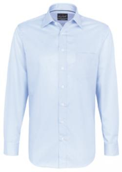 HAKRO-Workwear, Arbeits-Berufs-Hemd, 1/1 Arm Business, sky