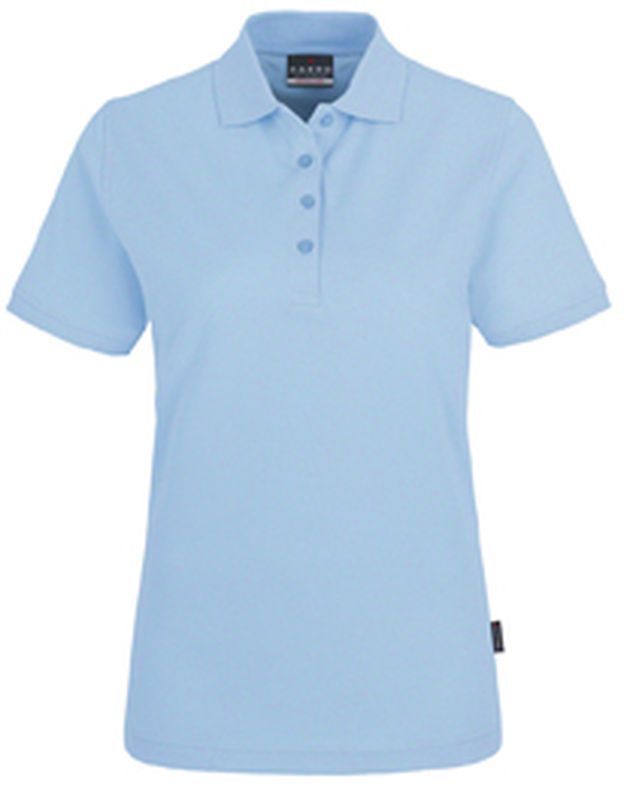 HAKRO-Worker-Shirts, Women-Poloshirt Classic, ice-blue