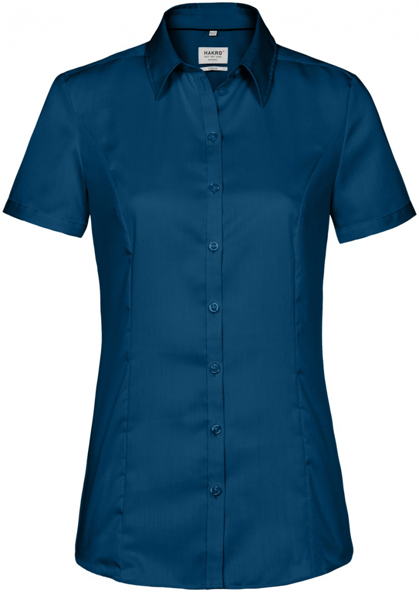 HAKRO-Workwear, Bluse, ½-Arm, Business, 120 g / m², marine