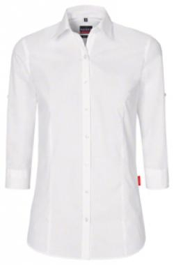 HAKRO-Workwear, Bluse Vario 3/4 Arm Performance, weiß