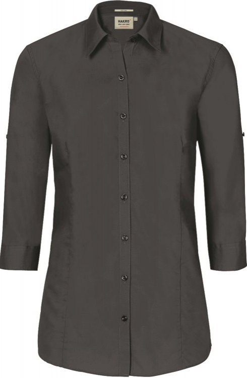 HAKRO-Workwear, Bluse Vario 3/4 Arm Performance, anthrazit