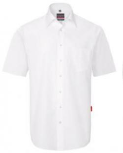 HAKRO-Workwear, Arbeits-Berufs-Hemd, 1/2 Arm Performance, weiß