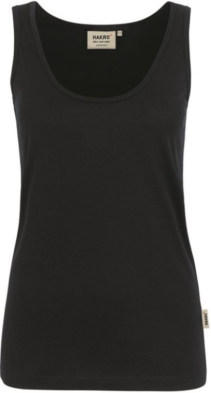 HAKRO-Worker-Shirts, Damen-Tanktop, Classic, 160 g / m, schwarz