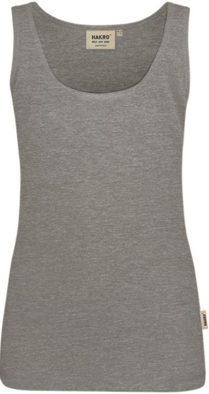HAKRO-Worker-Shirts, Damen-Tanktop, Classic, 160 g / m, grau meliert