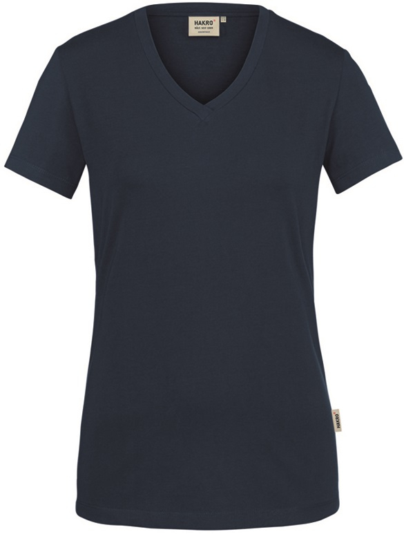 HAKRO-Worker-Shirts, Damen-V-Shirt, Stretch, 170 g / m², tinte