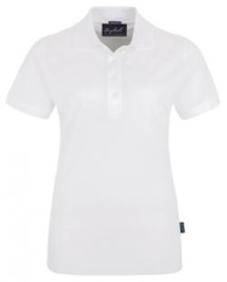 HAKRO-Worker-Shirts, Women-Premium-Poloshirt Pima-Cotton, weiß